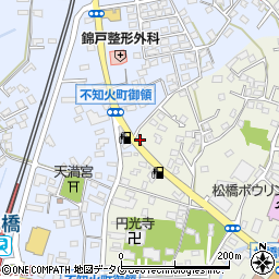 熊本県宇城市松橋町松橋1296周辺の地図