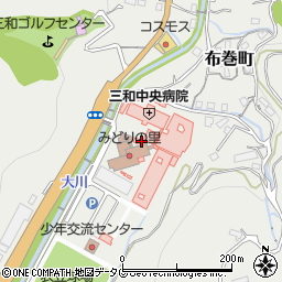 長崎県長崎市布巻町165周辺の地図