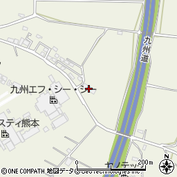 コムテック熊本工場周辺の地図