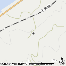 熊本県宇土市赤瀬町451周辺の地図