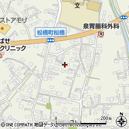 熊本県宇城市松橋町松橋1692-1周辺の地図