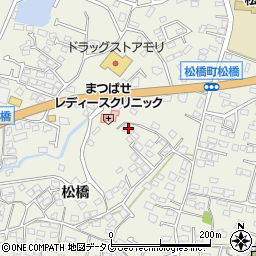 熊本県宇城市松橋町松橋706周辺の地図