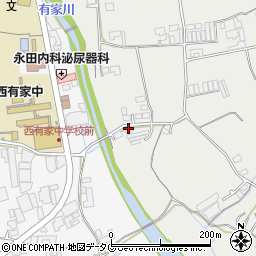 長崎県南島原市有家町中須川740周辺の地図