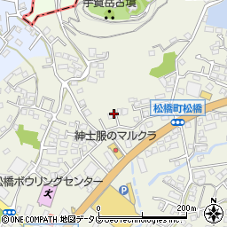 熊本県宇城市松橋町松橋1405周辺の地図