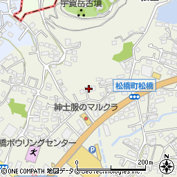 熊本県宇城市松橋町松橋1409周辺の地図