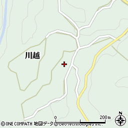 熊本県下益城郡美里町川越1574周辺の地図