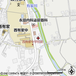 素麺備蓄倉庫周辺の地図