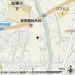 熊本県宇城市松橋町松橋1904-13周辺の地図