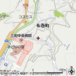 長崎県長崎市布巻町583周辺の地図