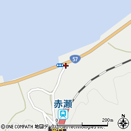 熊本県宇土市赤瀬町657周辺の地図