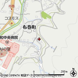 長崎県長崎市布巻町575周辺の地図