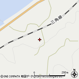 熊本県宇土市赤瀬町448周辺の地図