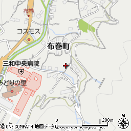 長崎県長崎市布巻町580周辺の地図