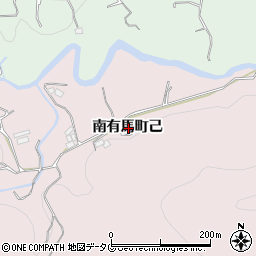 長崎県南島原市南有馬町己周辺の地図