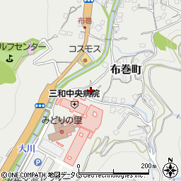 長崎県長崎市布巻町623周辺の地図