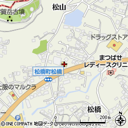 ワークマン宇城松橋店周辺の地図
