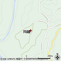 熊本県下益城郡美里町川越1649周辺の地図
