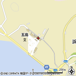 五島自動車学校周辺の地図