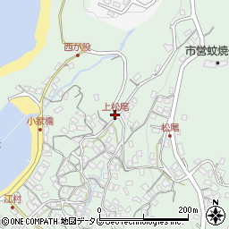 上松尾周辺の地図