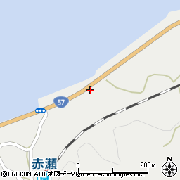 熊本県宇土市赤瀬町610周辺の地図