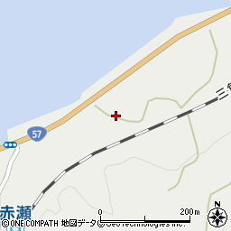 熊本県宇土市赤瀬町401周辺の地図