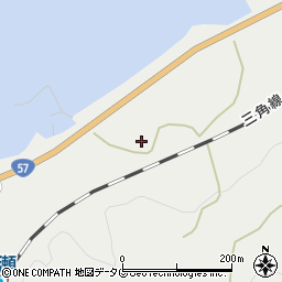 熊本県宇土市赤瀬町415周辺の地図