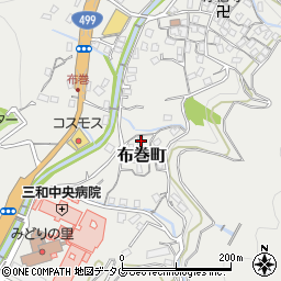 長崎県長崎市布巻町585周辺の地図