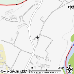 熊本県下益城郡美里町中郡203-5周辺の地図