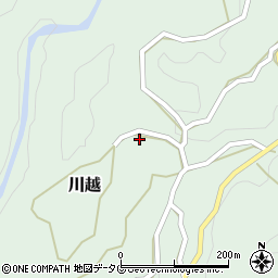 熊本県下益城郡美里町川越1658周辺の地図