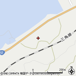 熊本県宇土市赤瀬町377周辺の地図