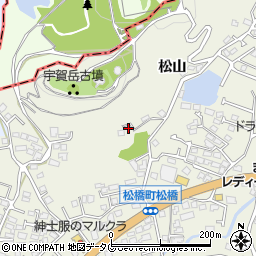 熊本県宇城市松橋町松山3691-4周辺の地図