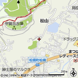 熊本県宇城市松橋町松山3693周辺の地図