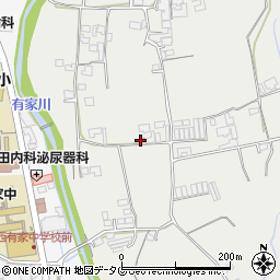 長崎県南島原市有家町中須川558周辺の地図