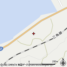 熊本県宇土市赤瀬町375周辺の地図