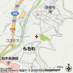 長崎県長崎市布巻町605周辺の地図