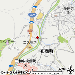 長崎県長崎市布巻町852周辺の地図