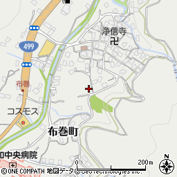 長崎県長崎市布巻町1029周辺の地図