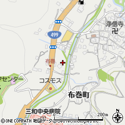 長崎県長崎市布巻町857周辺の地図
