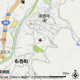 長崎県長崎市布巻町1174周辺の地図