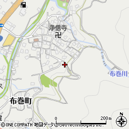 長崎県長崎市布巻町1177周辺の地図