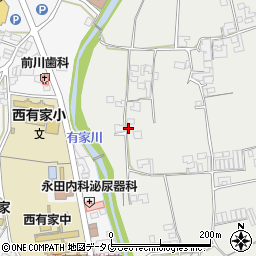 長崎県南島原市有家町中須川530周辺の地図