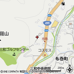 長崎県長崎市布巻町825周辺の地図
