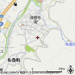 長崎県長崎市布巻町1176周辺の地図