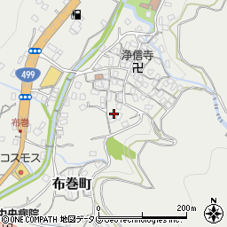 長崎県長崎市布巻町1171周辺の地図