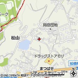 熊本県宇城市松橋町松橋1477-11周辺の地図
