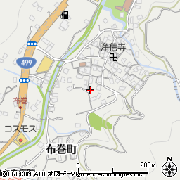 長崎県長崎市布巻町1170周辺の地図
