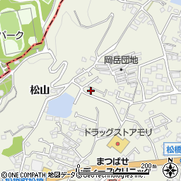 熊本県宇城市松橋町松橋1477-12周辺の地図