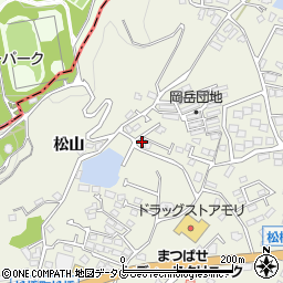 熊本県宇城市松橋町松橋1477-1周辺の地図