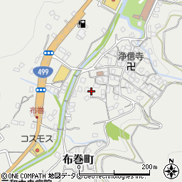 長崎県長崎市布巻町1033周辺の地図