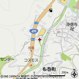 長崎県長崎市布巻町921周辺の地図